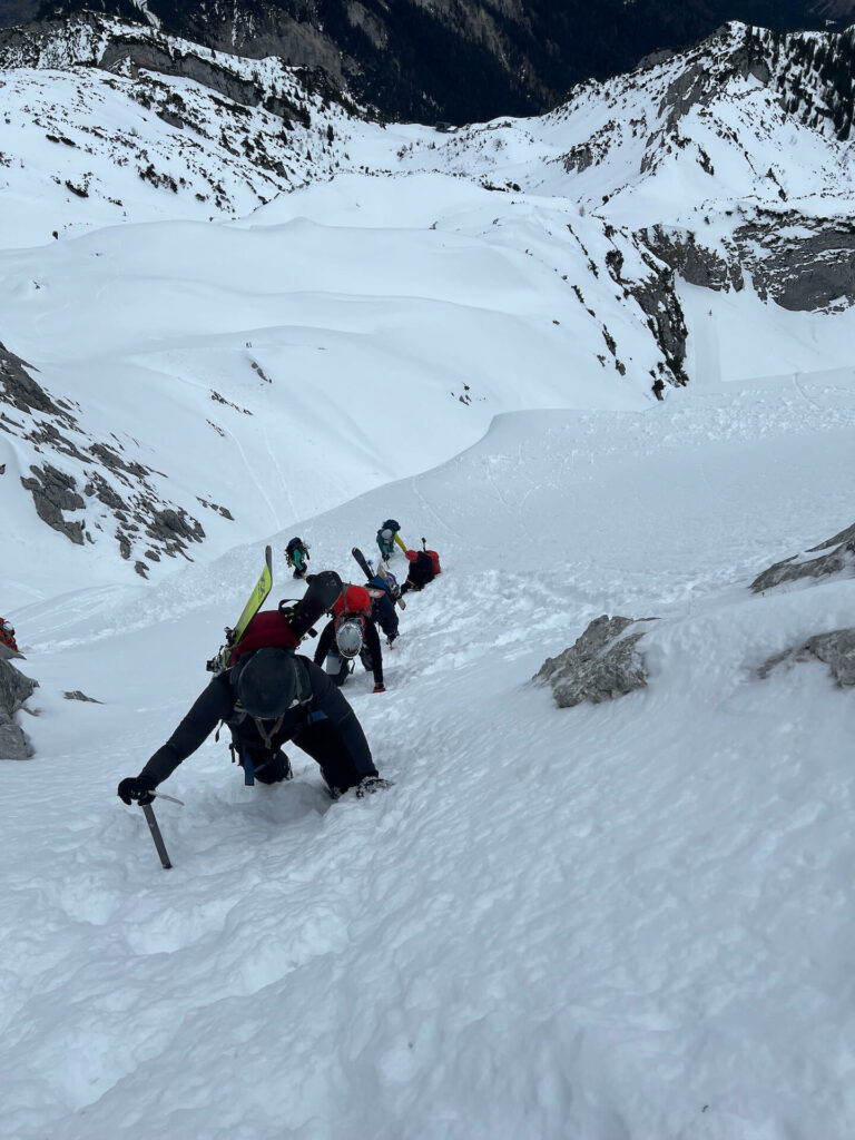 Alpspitze Winter Winterbesteigung Bergfuehrer