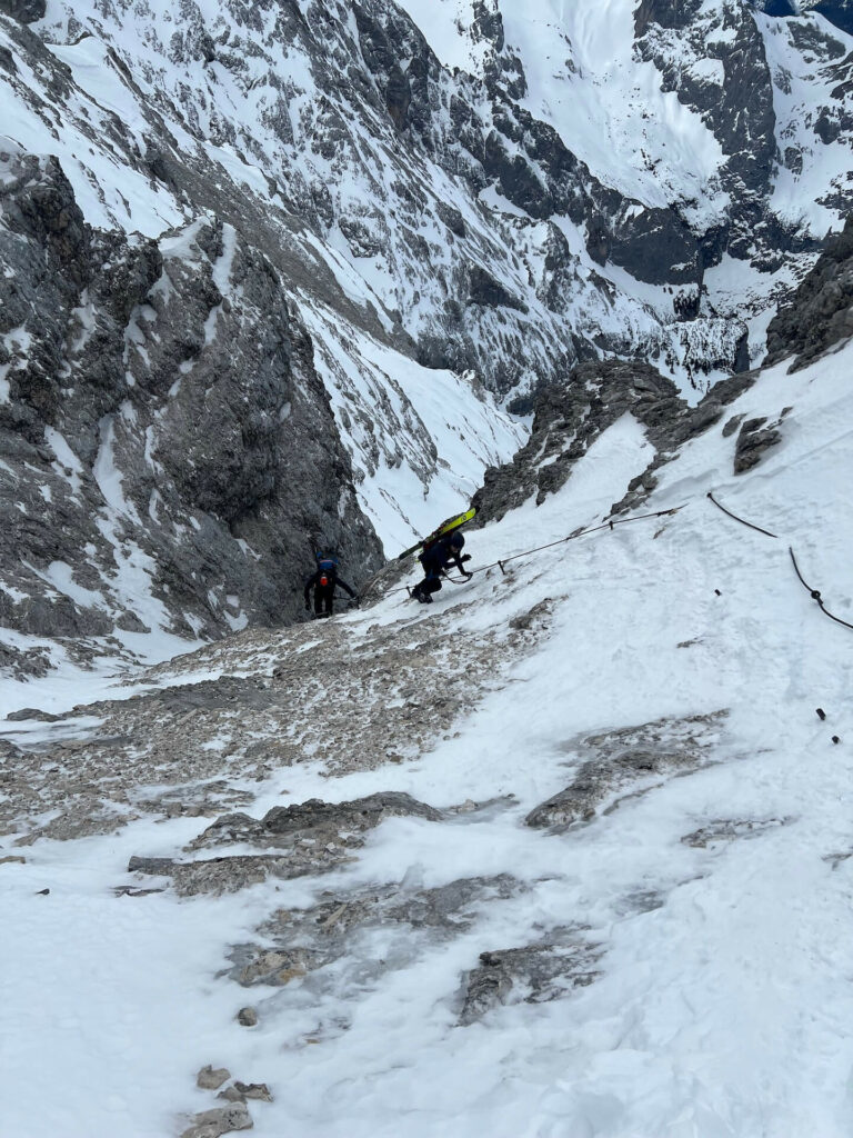 Alpspitze Winter Winterbesteigung Bergfuehrer