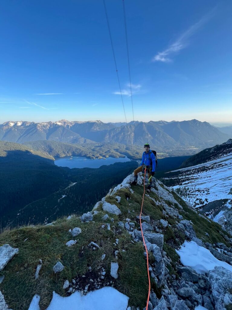 Eisenzeit Winterbesteigung mit Bergfuehrer