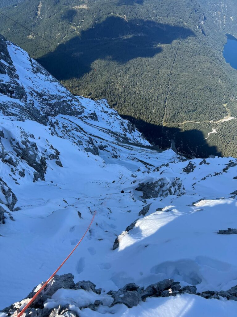 Eisenzeit Winterbesteigung mit Bergfuehrer