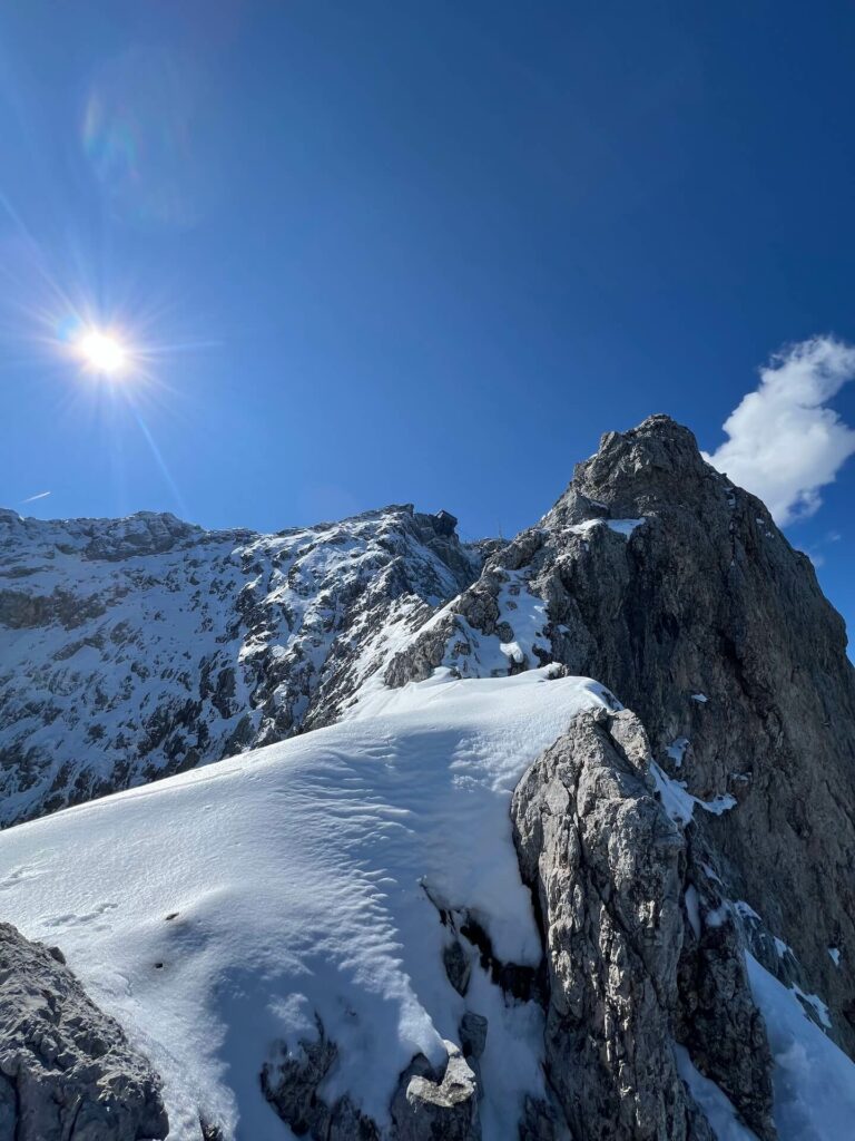 Eisenzeit Winterbesteigung mit Bergfuehrer