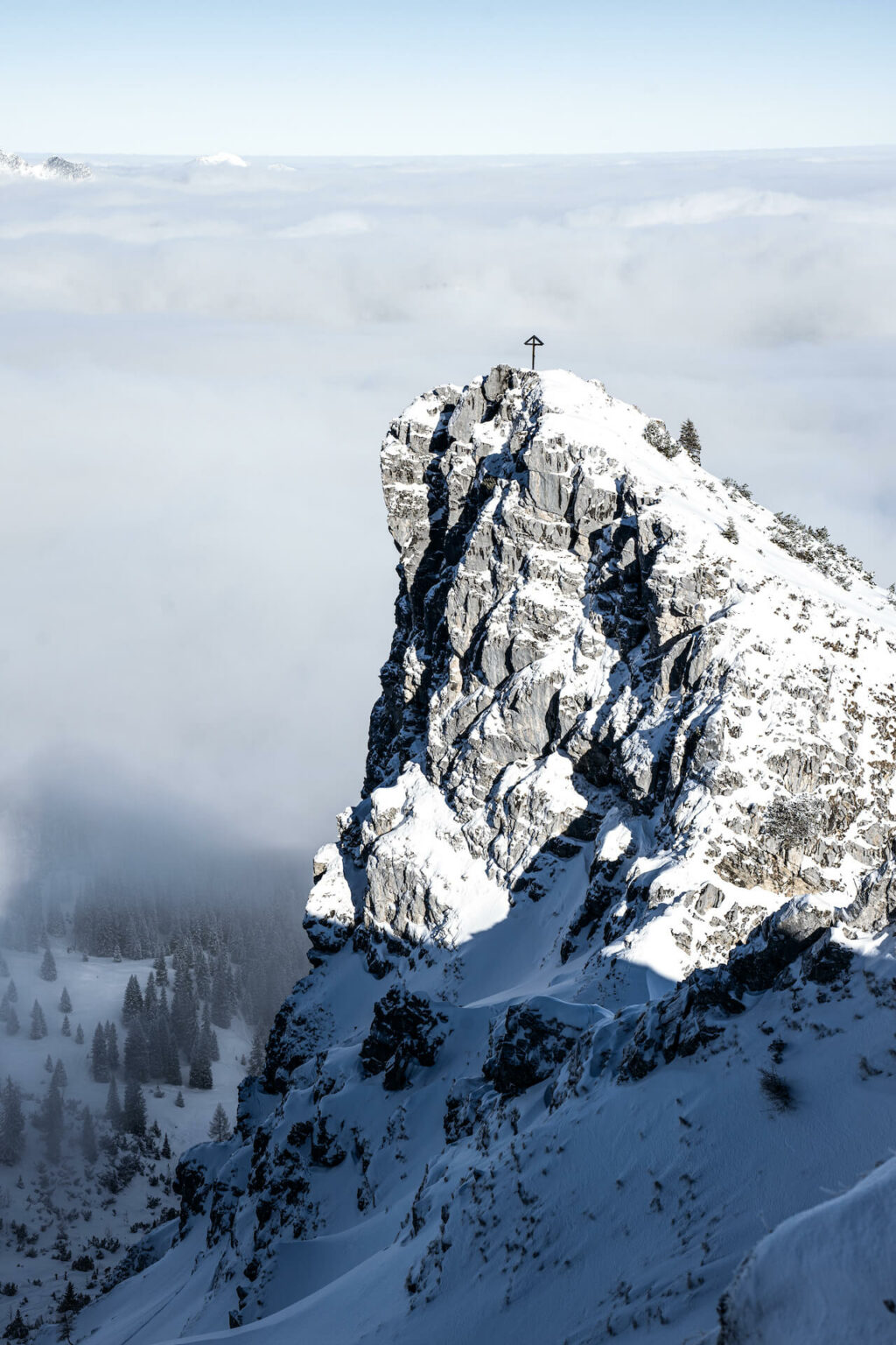 Skitour Einstieger mit Bergfuehrer Stuiben